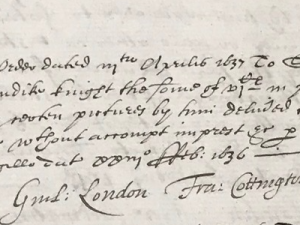 Order to pay £600 in payment of £1,200 (2 March 1637)