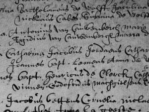 Baptism of Anna Catharina Jordaens (23 October 1629)