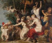 Nymphs and Satyrs (A Tribute to Pomona - Allegory of Fertility)