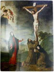 The Crucifixion with the Virgin, St Francis of Assisi and St Clara