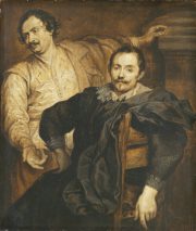 Double Portrait of the Brothers Lucas de Wael (1591-1661) and Cornelis de Wael (1592-1667)
