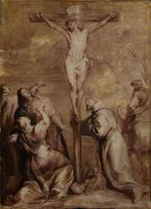 The Crucifixion with St Francis of Assisi